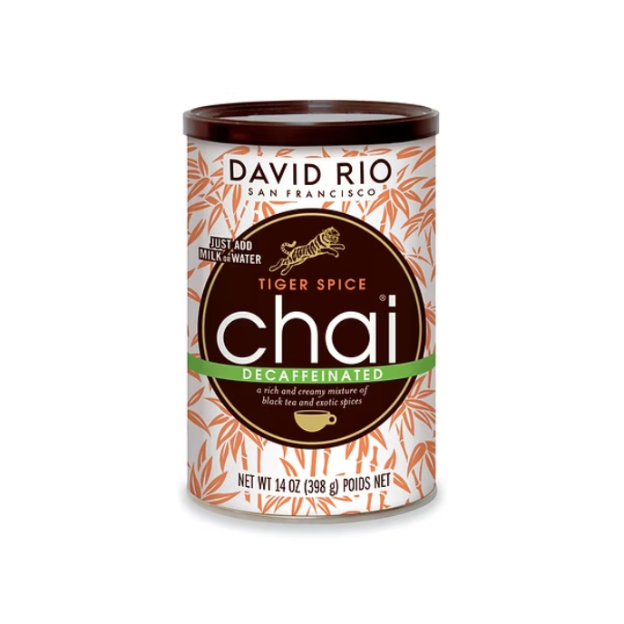 David Rio Tiger Spice Chai Decaf 14 oz