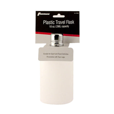 Plastic Flask  10 oz each