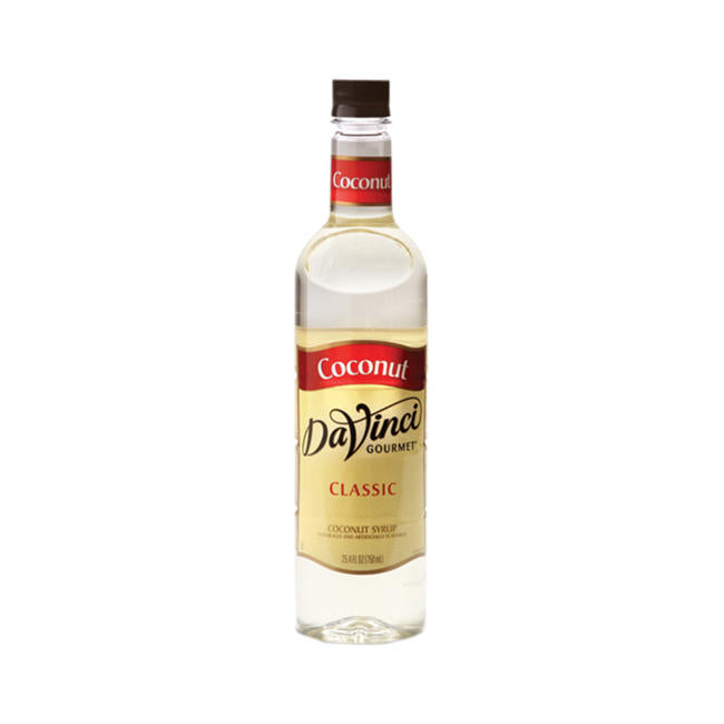 DaVinci Gourmet Classic Coconut Syrup PET 750 ml