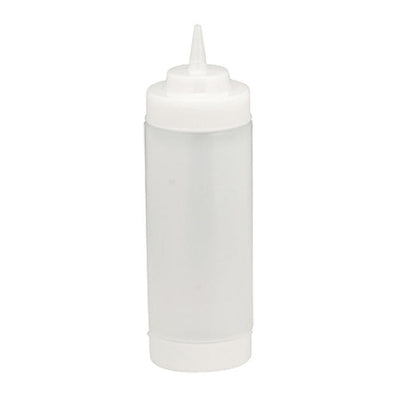 Dualway WideMouth Squeeze Bottle Clear 24 oz 1 dz