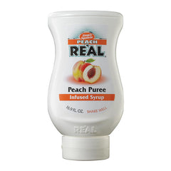 Real Infused Peach Syrup 16.9 oz
