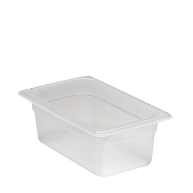 Food Pan Fourth Size Translucent 4" each