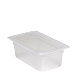 Food Pan Fourth Size Translucent 4" each