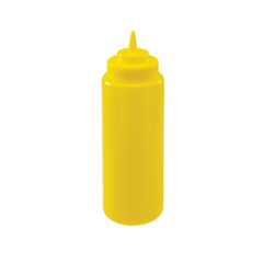 Squeeze Bottle 32oz Ylw pk 6 ct