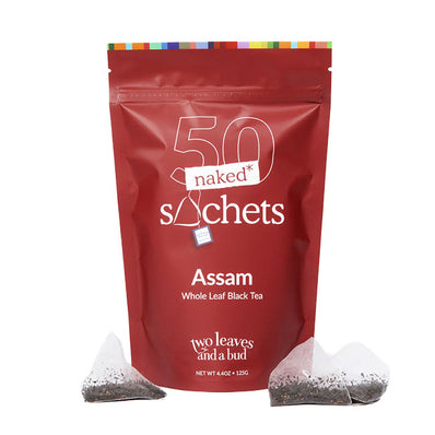 Two Leaves and a Bud Organic Assam Breakfast Naked 50 ct each