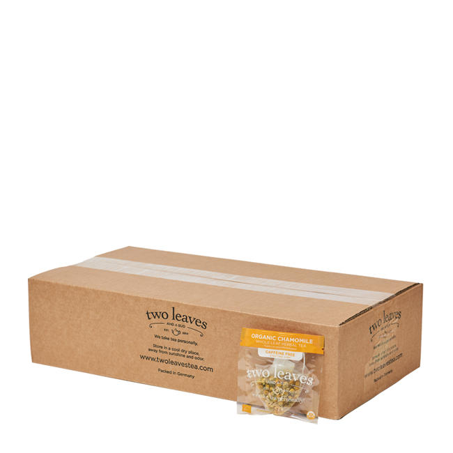 Two Leaves and a Bud Tea Organic Chamomile 100 ct