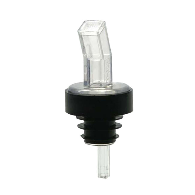 Ban-M Screened Pourer Clear with Black Collar pk 1 dz