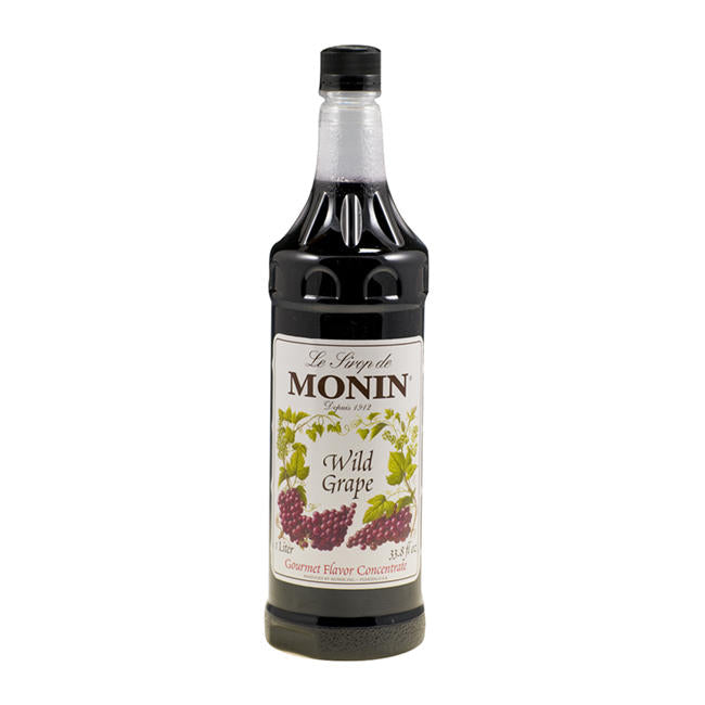 Monin Wild Grape Syrup PET 1 ltr