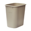 Waste Basket Beige 28qt each