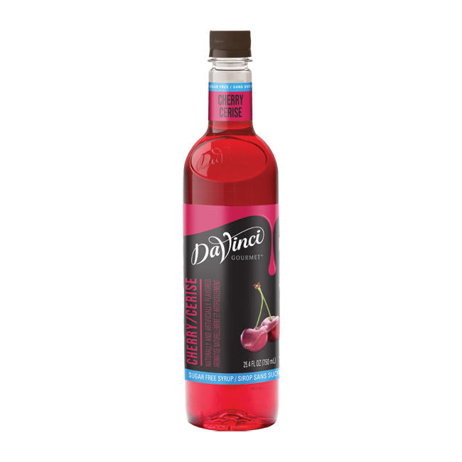 DaVinci Gourmet Cherry Sugar Free Syrup PET 750 ml