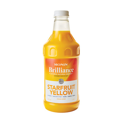Monin Brilliance Starfruit Yellow Natural Energy 64 oz
