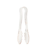 Camwear Tongs Scalloped Clear 9" each