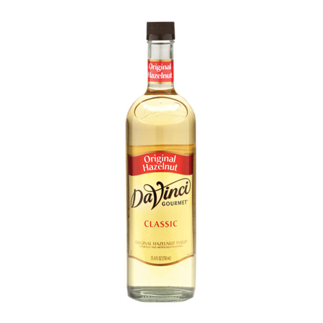 DaVinci Gourmet Classic Original Hazelnut Syrup PET 750 ml