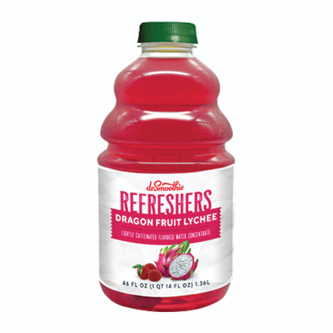 Dr. Smoothie Refreshers Dragon Fruit Lychee 46 oz