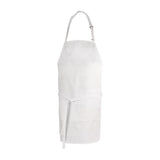 Full Bib 3-Pocket Apron White each
