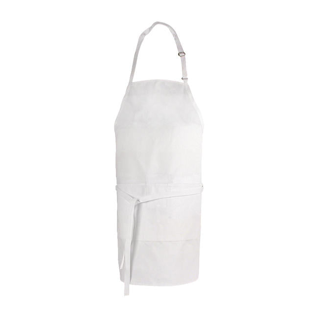 Full Bib 3-Pocket Apron White each