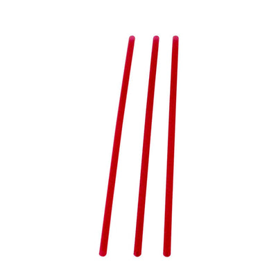 Slim Straw Red 8" 500 ct