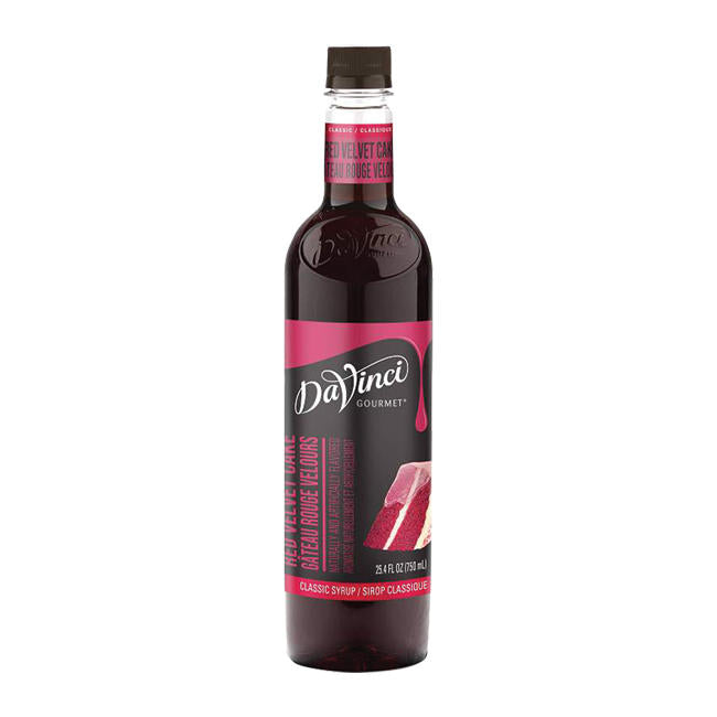 DaVinci Gourmet Red Velvet Syrup PET 750 ml