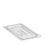 Camwear Food Pan Cover Third Size with Handle Clear each