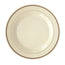 Masterpiece Plate Ivory and Gold 10 1/4