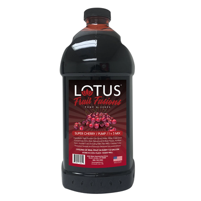 Lotus Fruit Fusions Super Cherry Concentrate 64 oz