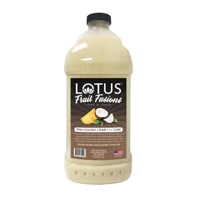 Lotus Fruit Fusions Pina Colada Concentrate 64 oz