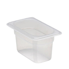 Food Pan Ninth-Size Translucent 4" each