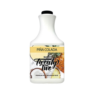 Barista 22 Pina Colada Premium Fruit Beverage Base 64 oz