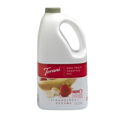 Torani Strawberry Banana Real Fruit Smoothie 64 oz