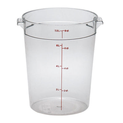 Camwear Rounds Clear 8 qt each