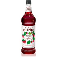 Monin French Raspberry Syrup PET 1 ltr