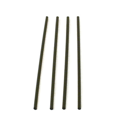 Slim Straw Black 8" 500 ct