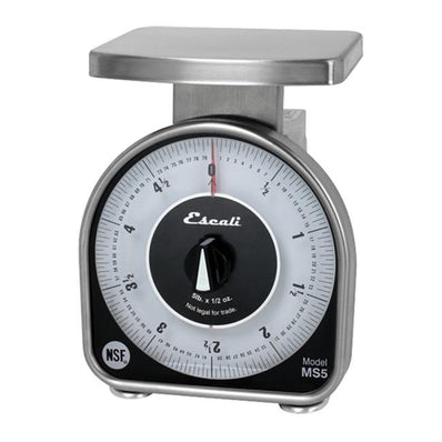 Escali Mechanical Dial Scale 5 lb x 0.5 oz each