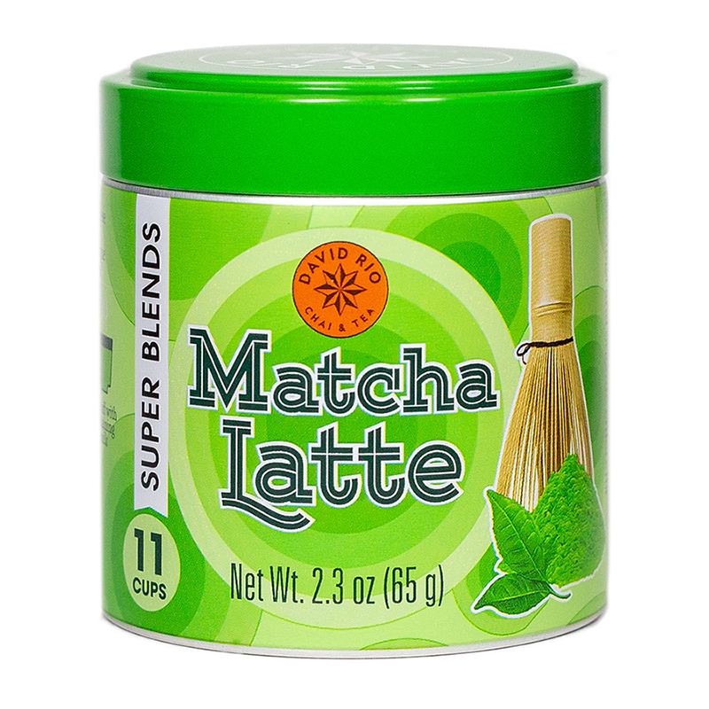 David Rio Super Blends Matcha Latte Retail Tin 2.3 oz