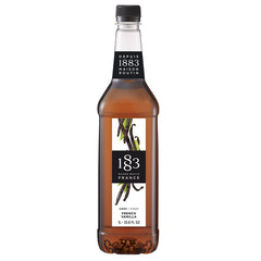 1883 French Vanilla Syrup PET 1 ltr