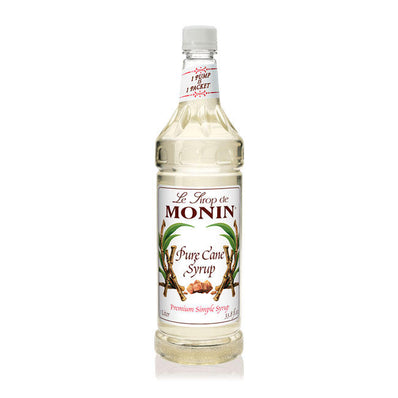 Monin Pure Cane Syrup PET 1 ltr