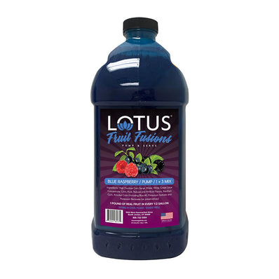 Lotus Fruit Fusions Blue Raspberry Concentrate 64 oz