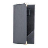 Securit Classic Sewn Bill Presenter Black each