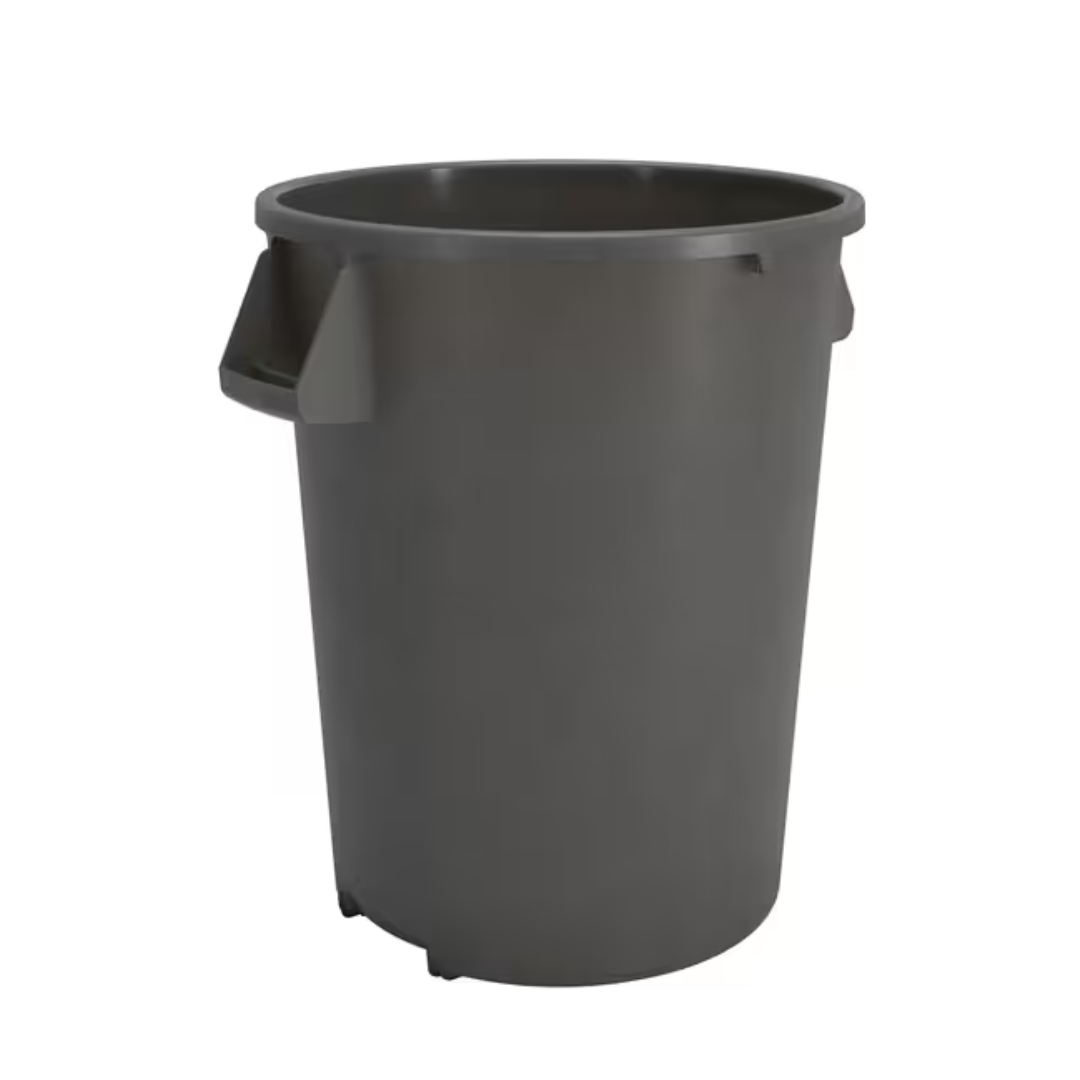 Bronco Can 32 Gallon Gray each