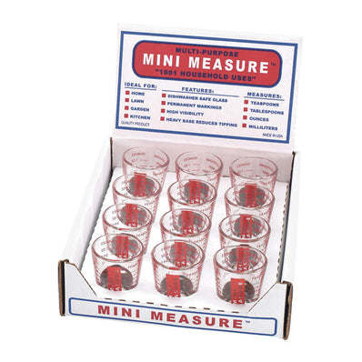 Mini Measure Display 12 ct