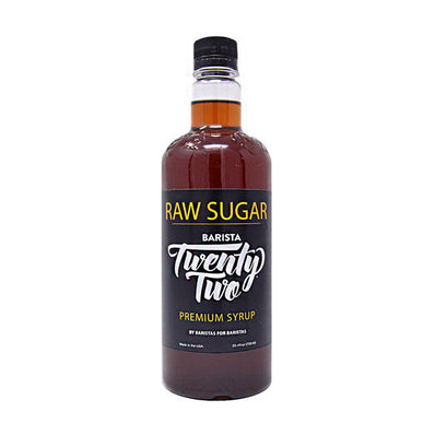 Barista 22 Raw Sugar Syrup 750 ml