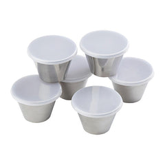 3 oz Ramekins w/ Lid 6 pack pk 6 ct