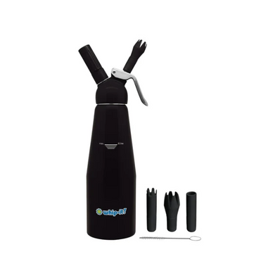 Whip Disp Black 1 ltr each