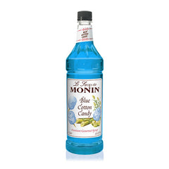Monin Blue Cotton Candy Syrup PET 1 ltr