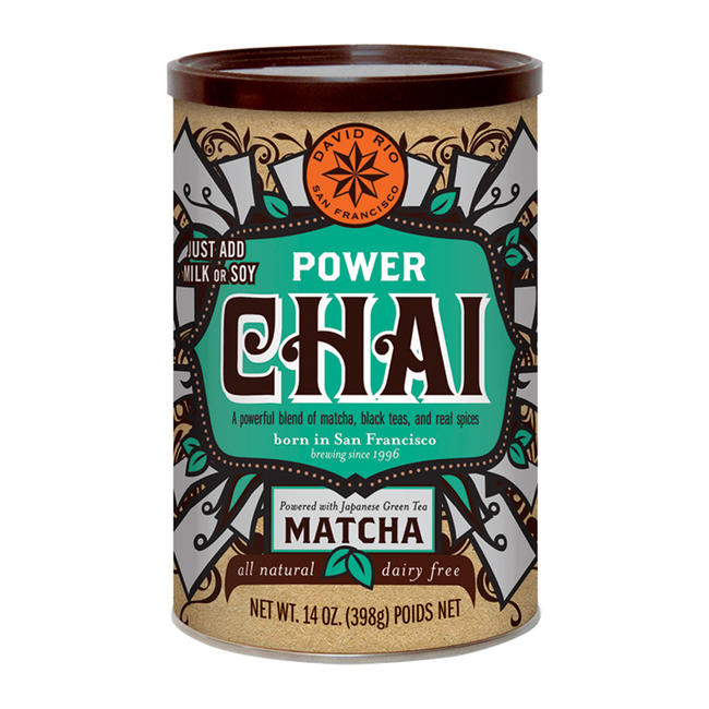 David Rio Power Chai Matcha 14 oz