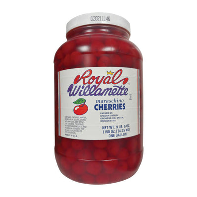Royal Willamette Maraschino Cherries Large 1 gal