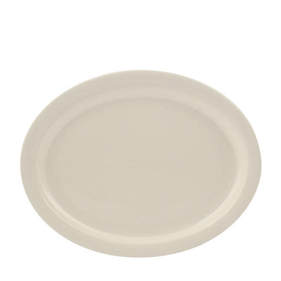 Kingsmen Platter Cream White 13 1/4" 1 dz