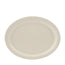 Kingsmen Platter Cream White 13 1/4