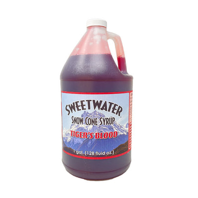 Sweetwater Snow Cone Tiger's Blood Syrup 1 gal