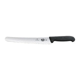 Bread Serrated Knife Black Handle each